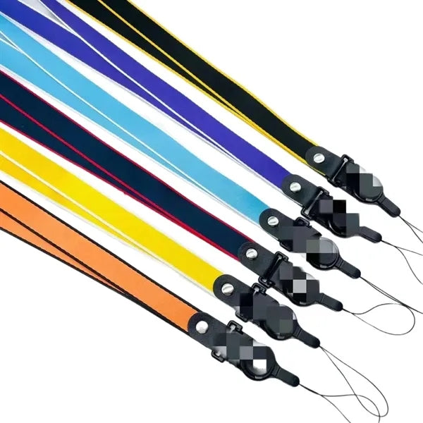 Double-Sided Polyester Lanyard with Logo Printing