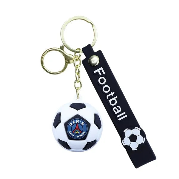PVC Soccer Jersey Keychain with Logo