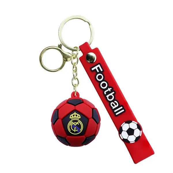 PVC Soccer Jersey Keychain with Logo