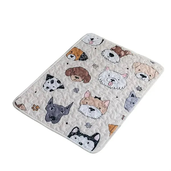 All-Season Fabric Pet Mat with Logo