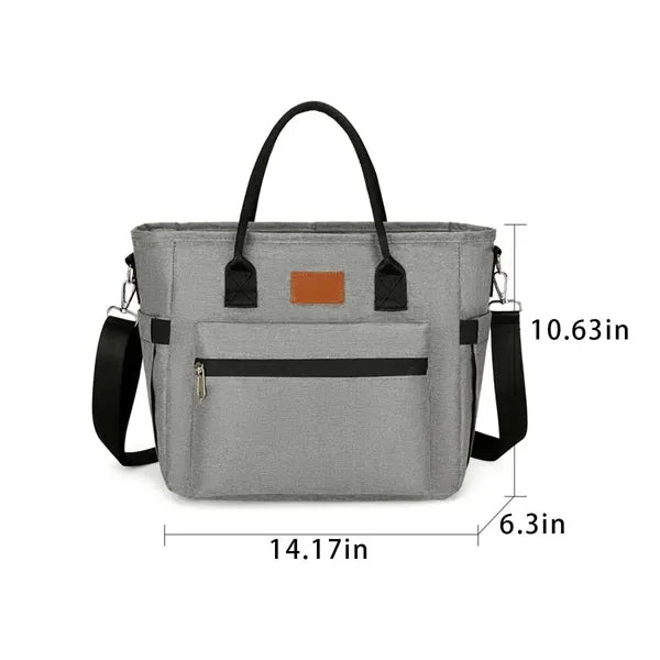 Waterproof Lunch Cooler Bag Insulated Tote Multi-Pocket
