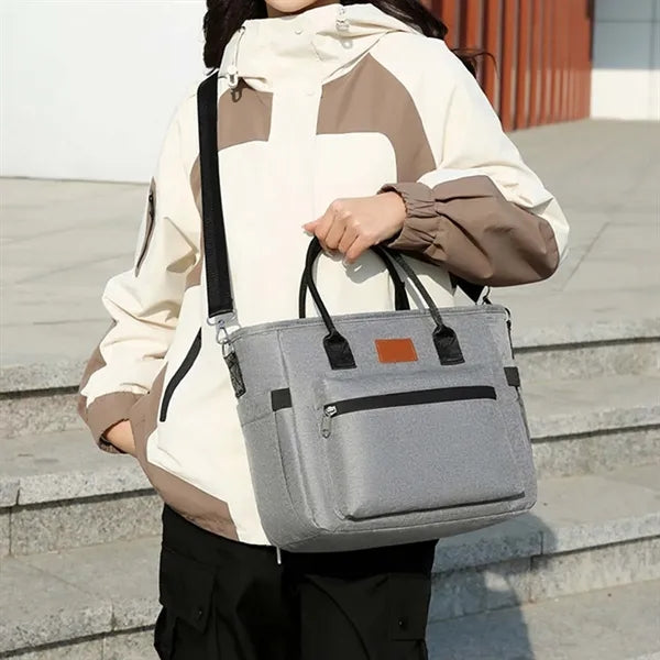 Waterproof Lunch Cooler Bag Insulated Tote Multi-Pocket
