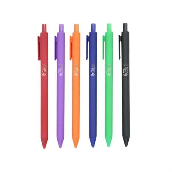 Business Click Ballpoint Pen Bulk Custom Logo Plastic