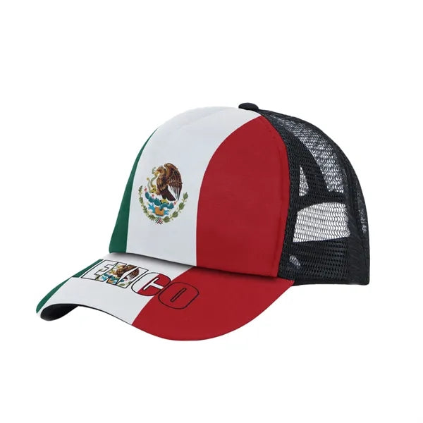 Mesh Baseball Cap Flag Design 2026 Soccer Fan Hat