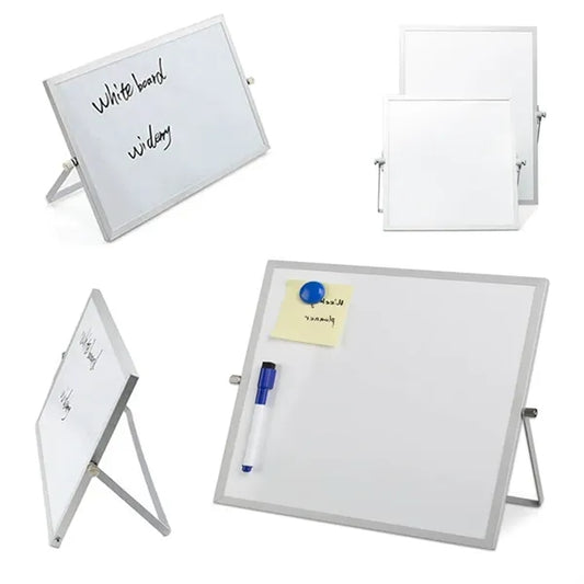 Aluminum Alloy Frame Dry-Erase Folding Note Board Whiteboard