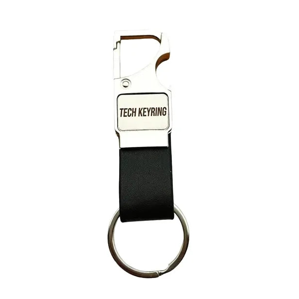 Logo Zinc Alloy Bottle Opener Keychain