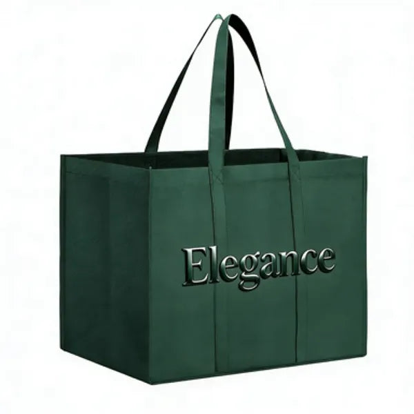 Simple Non-Woven Portable Shopping Bag with Logo Opti