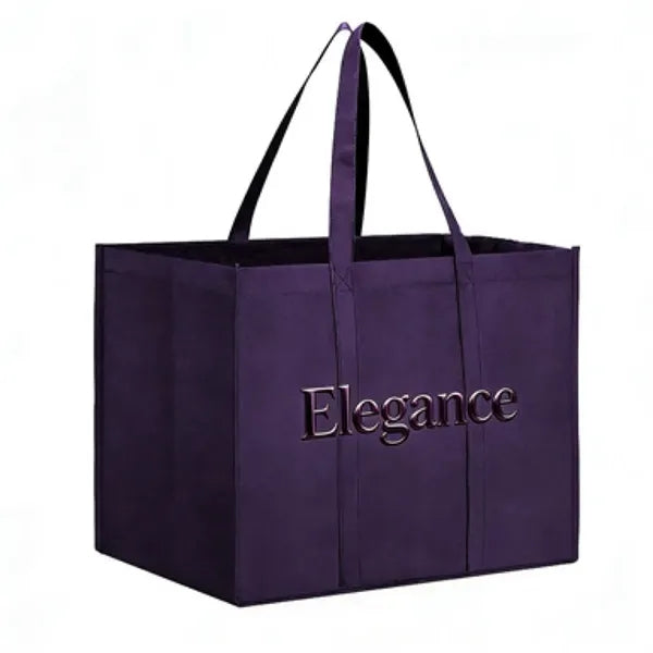 Simple Non-Woven Portable Shopping Bag with Logo Opti
