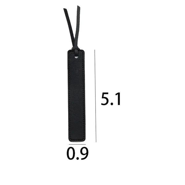 PU Leather Bookmark Clip Page Marker Custom Logo