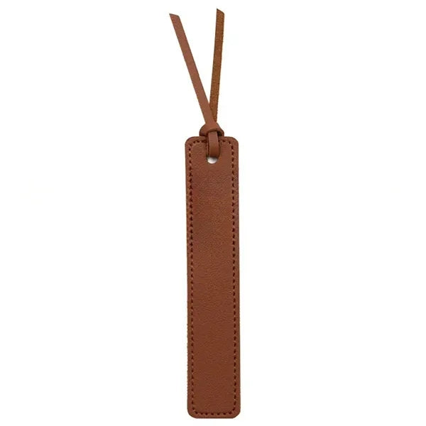 PU Leather Bookmark Clip Page Marker Custom Logo
