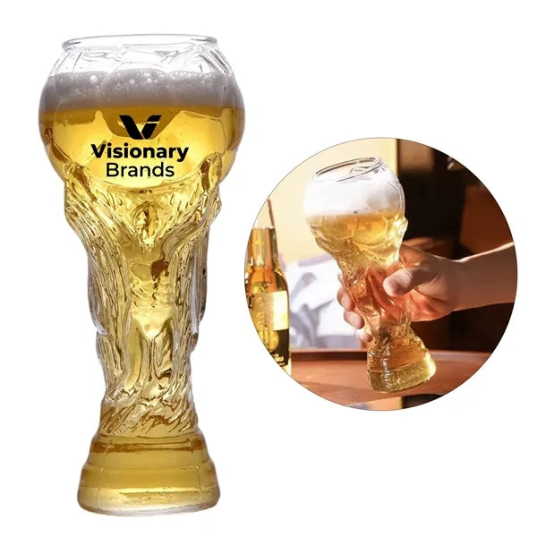 27oz Beer Glass Trophy Style Novelty Bar Mug 2026