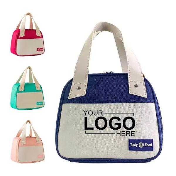 Insulated Trapezoid Lunch Tote