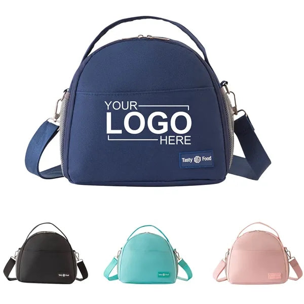 Insulated Semi-Circle Lunch Bag