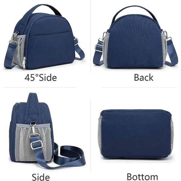 Insulated Semi-Circle Lunch Bag