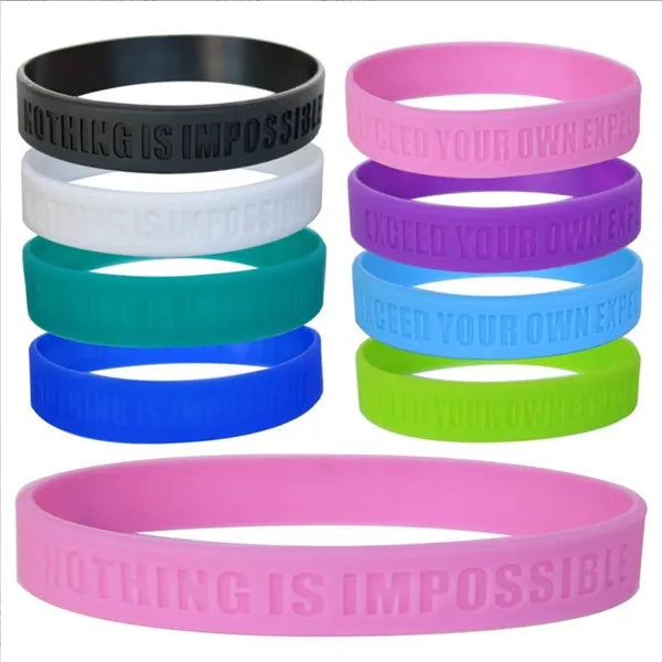 Silicone Bracelet 8.3 Inch Wristband