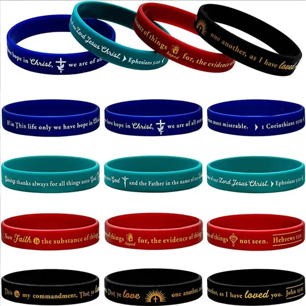 Silicone Bracelet 8.3 Inch Wristband