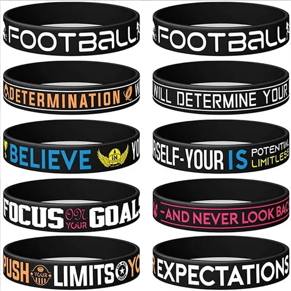 Silicone Bracelet 8.3 Inch Wristband