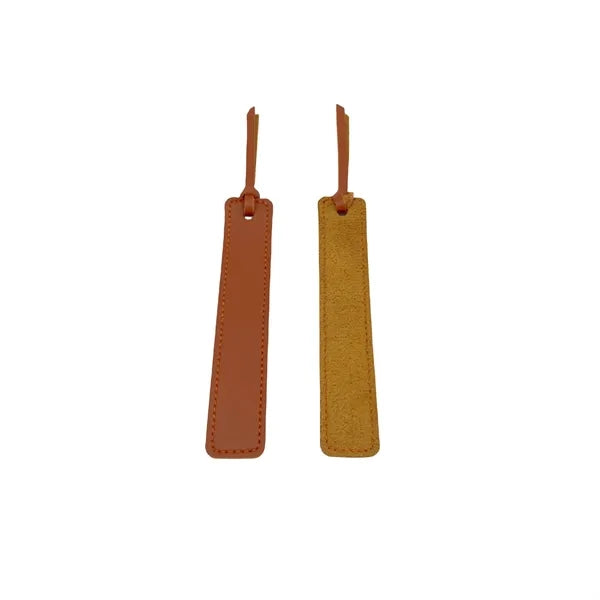 Mini PU Leather Bookmark Page Marker Custom Logo