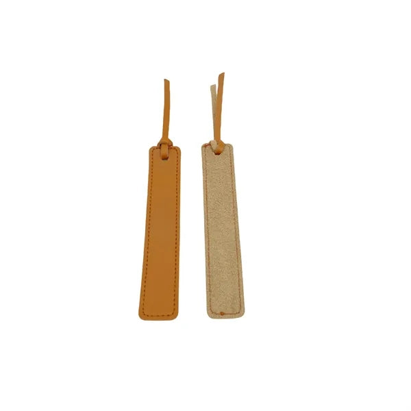 Mini PU Leather Bookmark Page Marker Custom Logo