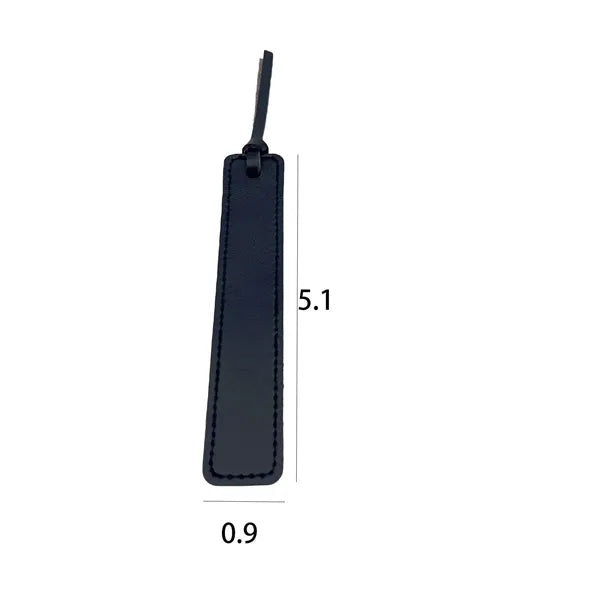 Mini PU Leather Bookmark Page Marker Custom Logo
