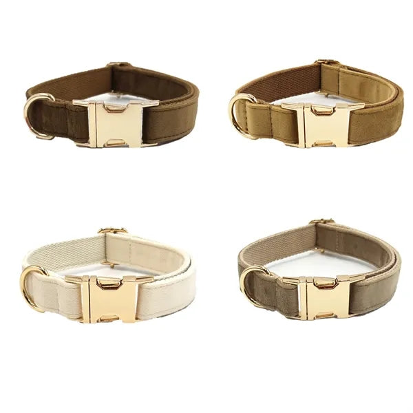 Velvet Pet Dog Collar