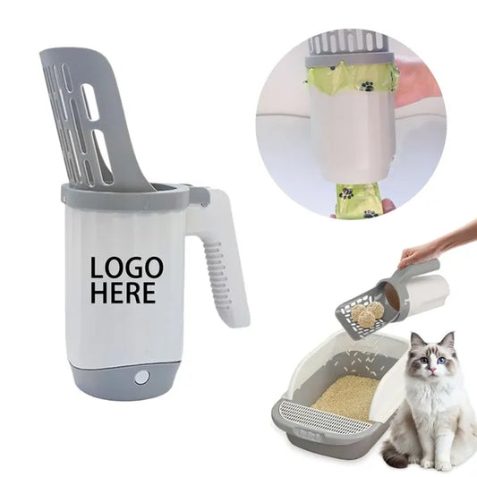 Integrated Cat Litter Scooper