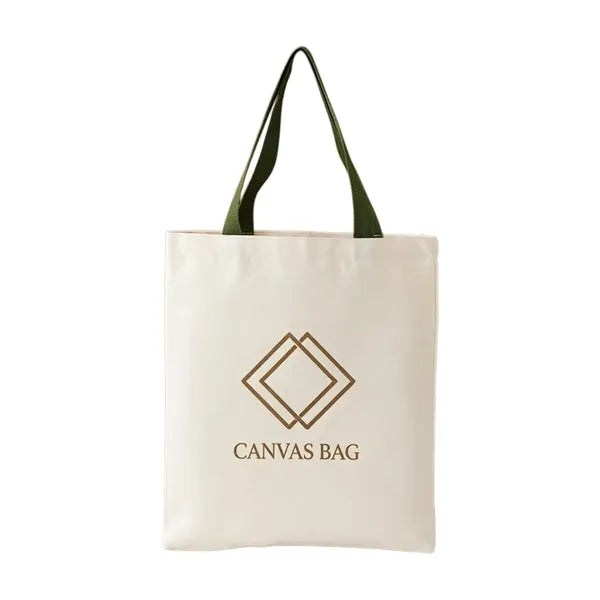 Heavy Canvas Tote Bag with Logo Print for Promotions