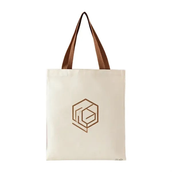 Heavy Canvas Tote Bag with Logo Print for Promotions