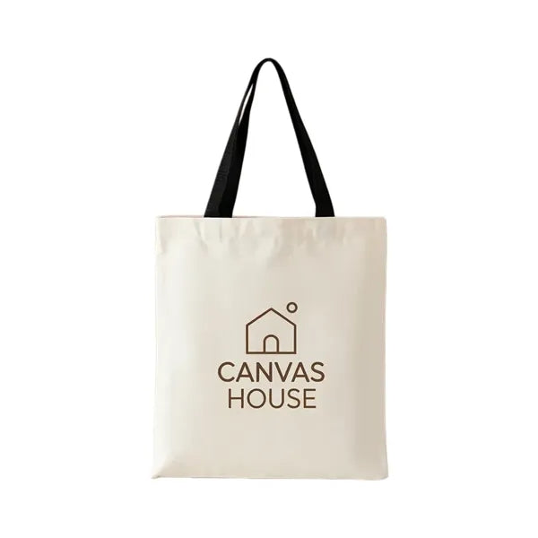 Heavy Canvas Tote Bag with Logo Print for Promotions