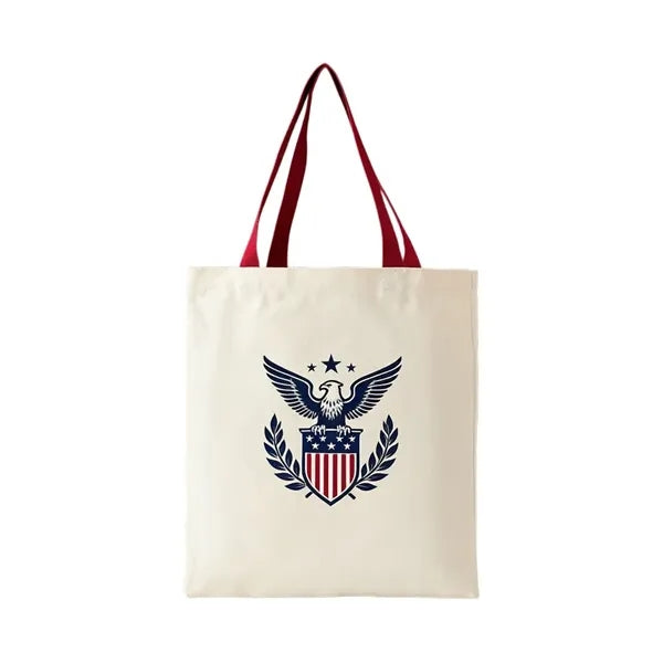 Heavy Canvas Tote Bag with Logo Print for Promotions