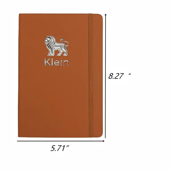 Logo PU Hardcover Business Notebook A5 Journal