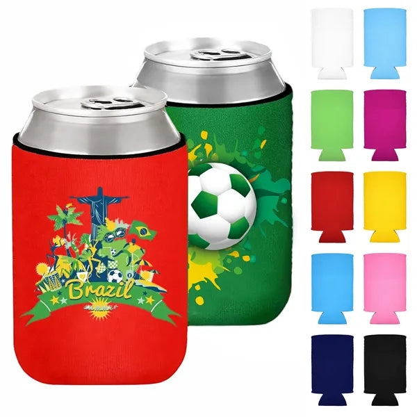 12 OZ Neoprene Rubber Insulated Sleeve For Canned Beverages