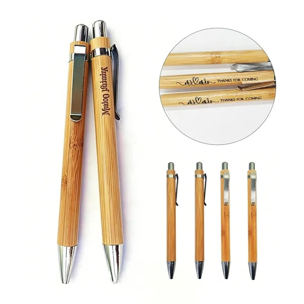Eco-Friendly Bamboo Tube Pens