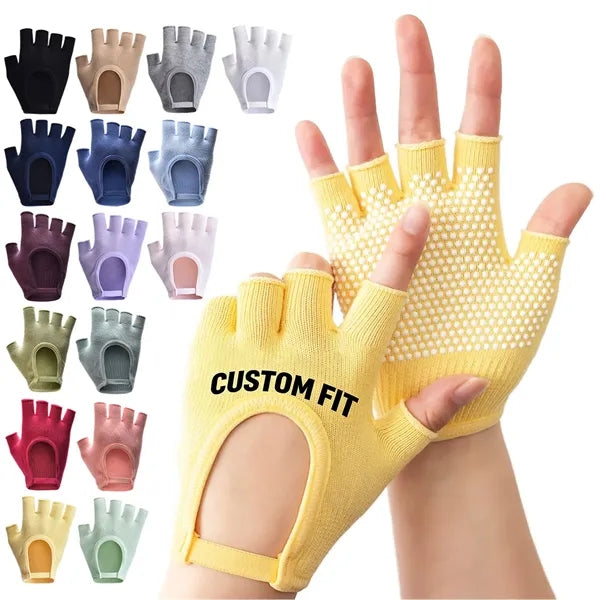 Women's Performance Half-Finger Sports Gloves for Outdoor Ad