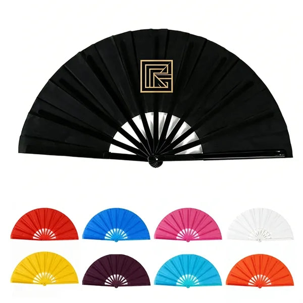 7-inch lightweight plastic folding fan