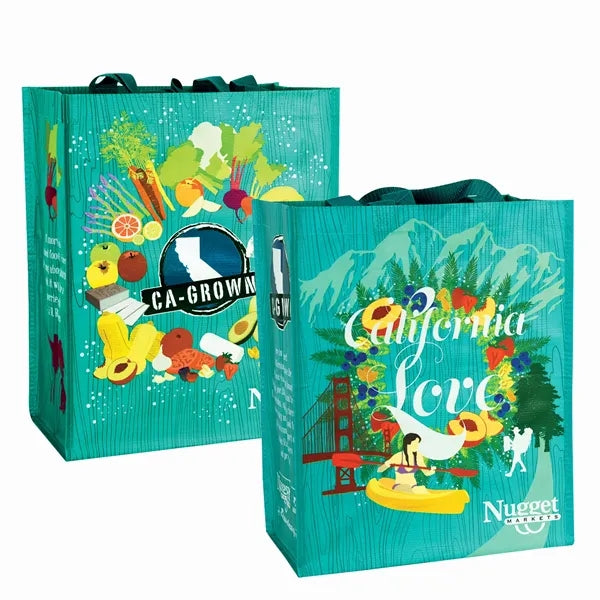 Full-Color Laminated Woven Tote Bag