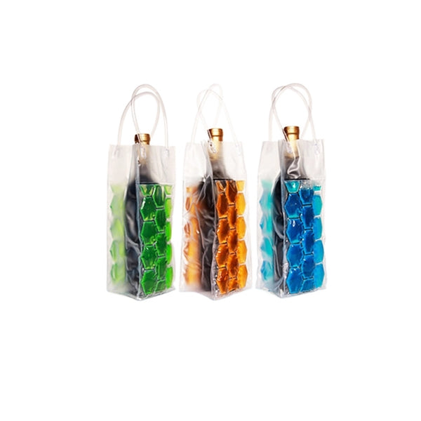 Gel Wine Bottle Chill Cooler Ice Bag - Freezer Bag- Vodka