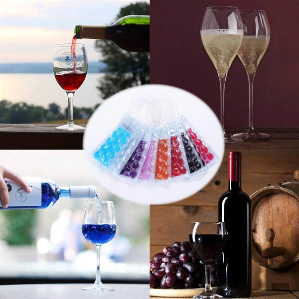 Gel Wine Bottle Chill Cooler Ice Bag - Freezer Bag- Vodka