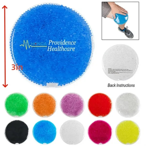 Round Aqua Pearls Hot/Cold Pack