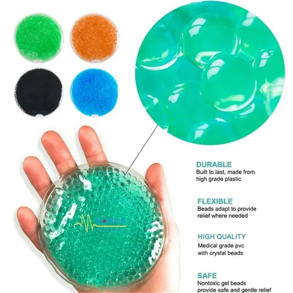 Round Aqua Pearls Hot/Cold Pack