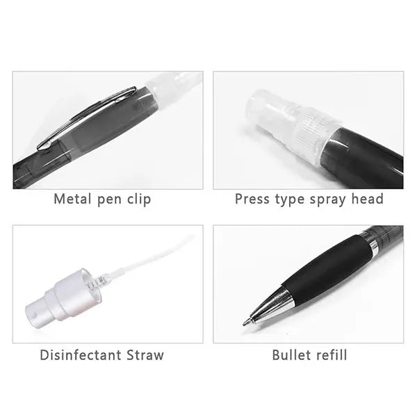Portable Multi Function Spray Ballpoint Pen