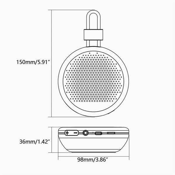 Outdoor Portable Bluetooth Wireless Speaker
