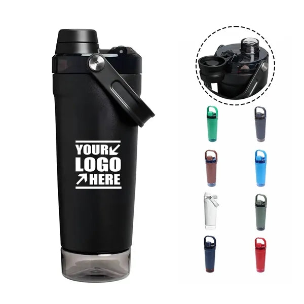 20oz Stainless Steel Blender Cup with Base Container