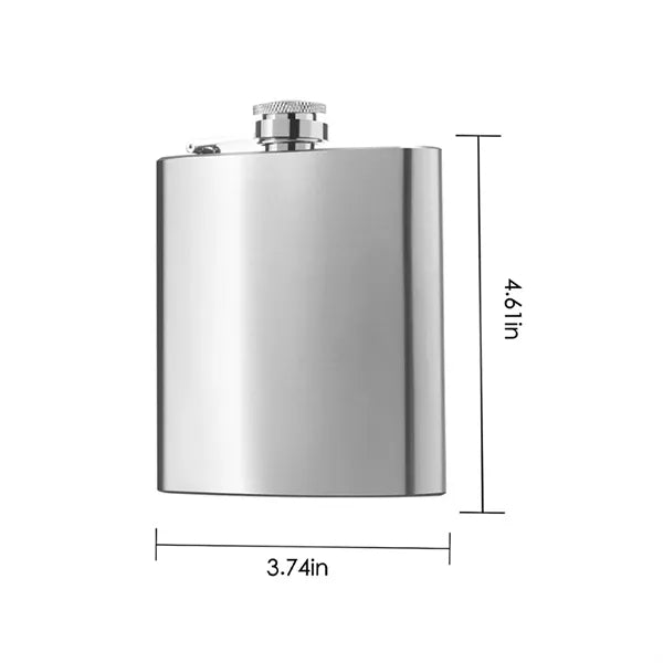 6 OZ. Classic Pre-Party Liquor and Spirit Flask