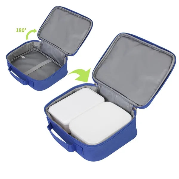 Gamer Insulated Lunch Box Bag for Kids Customizable Portable