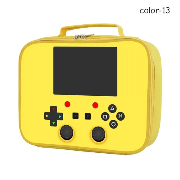 Gamer Insulated Lunch Box Bag for Kids Customizable Portable
