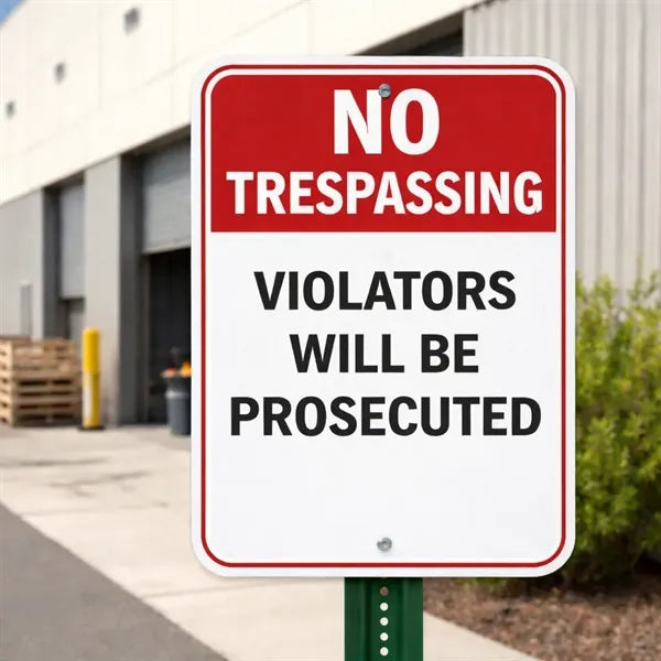 12x18 Custom Aluminum Signs