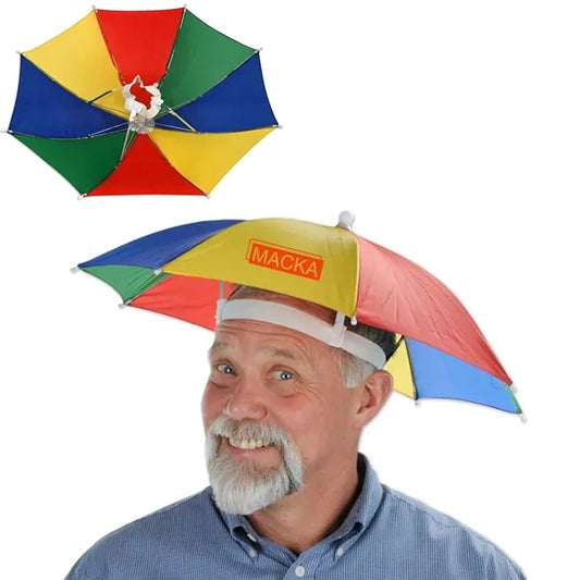 Hands-Free Umbrella Hat