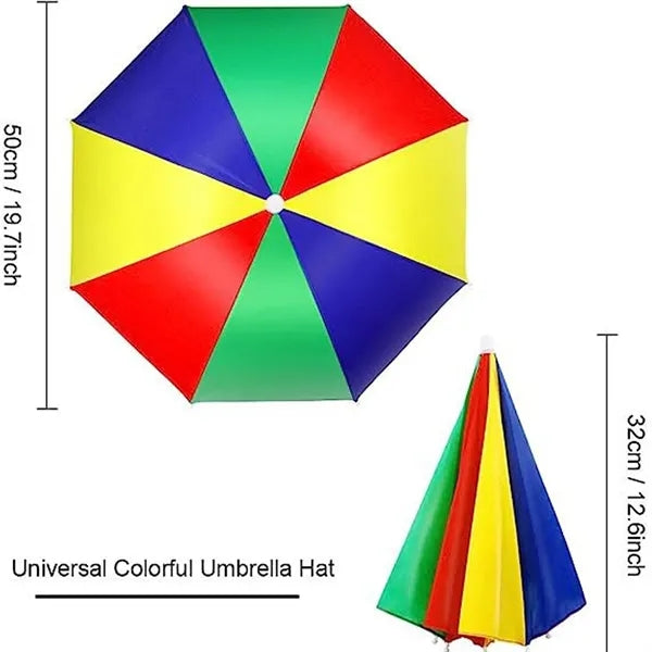 Hands-Free Umbrella Hat