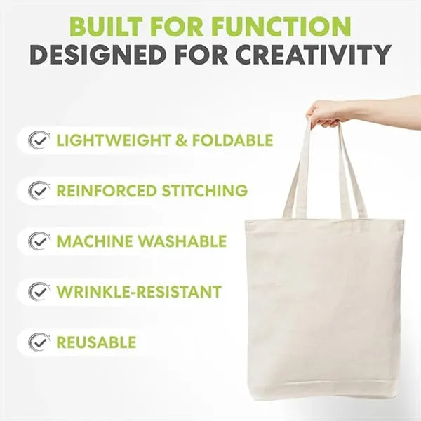 12 24 48 192 Pack Economical Tote Bags, Shopping Cloth Bags
